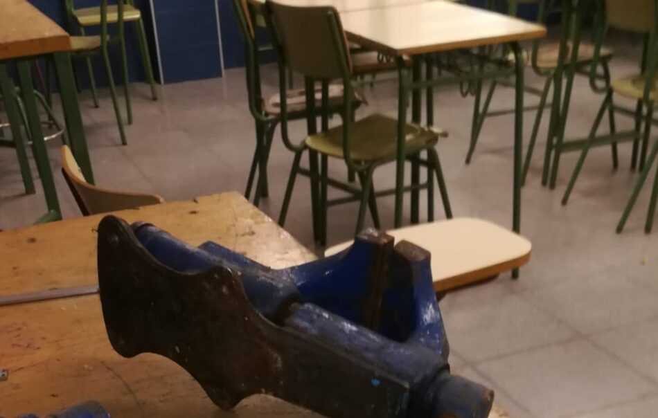 Sterm-i considera insuficientes las acciones llevadas a cabo en los centros educativos de Murcia tras las inundaciones