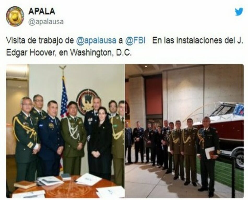 Ejército de EE.UU. entrenó a golpistas en Bolivia