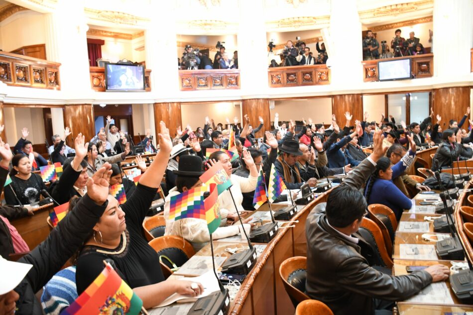 Bolivia aprueba la ley que convoca nuevas elecciones tras el acuerdo negociado entre el MAS y el gobierno de facto
