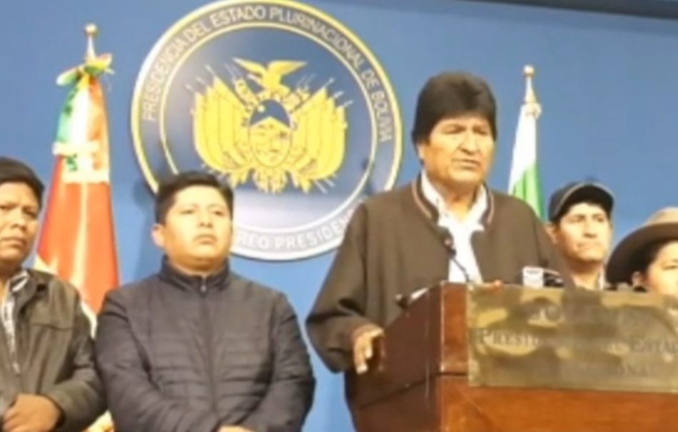 Evo Morales convoca a nuevas elecciones en Bolivia