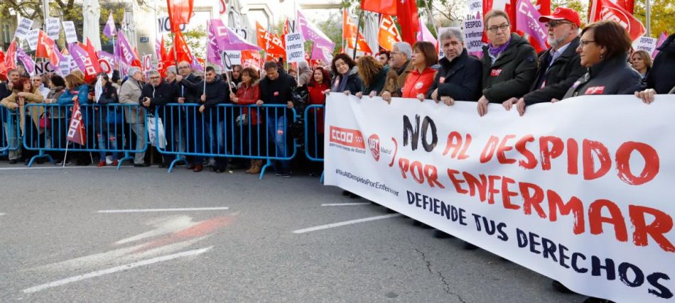 Unai Sordo: “En nuestro país hay más gente que trabaja enferma que con bajas laborales”