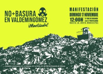 Vallecas no se rinde: nueva manifestación contra la llegada a Valdemingómez de la basura del Henares