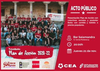 El Colectivo Estudiantil Alternativo presenta su Plan de Acción 2020-2022