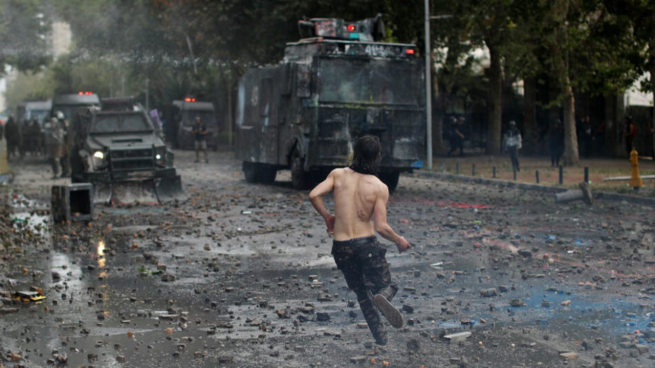 Continúan las protestas antigubernamentales en Chile