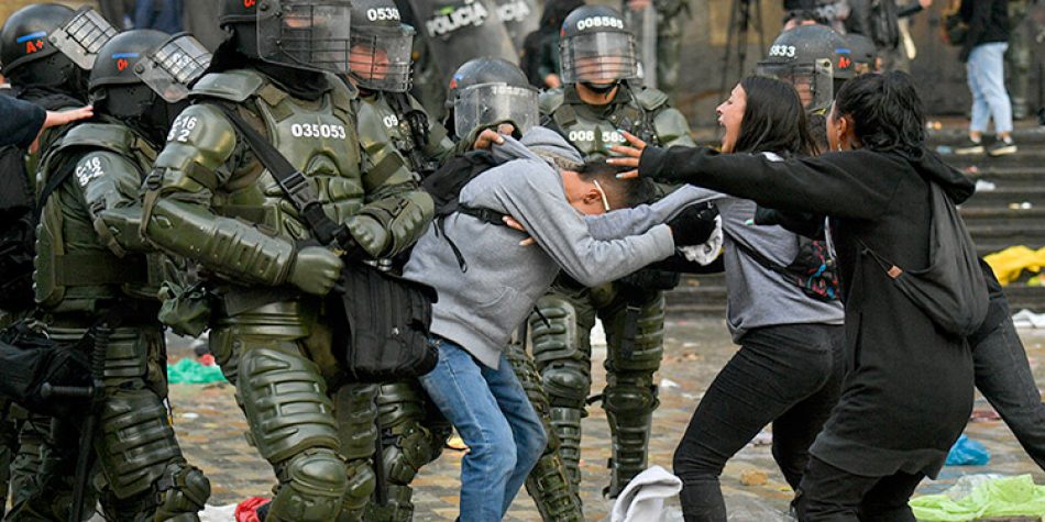 El presidente colombiano Iván Duque ordena el aumento de la represión ante las protestas