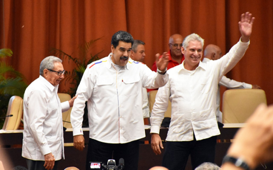 Maduro, Díaz Canel y Raúl Castro participaron en la clausura del Encuentro Antiimperialista en Cuba