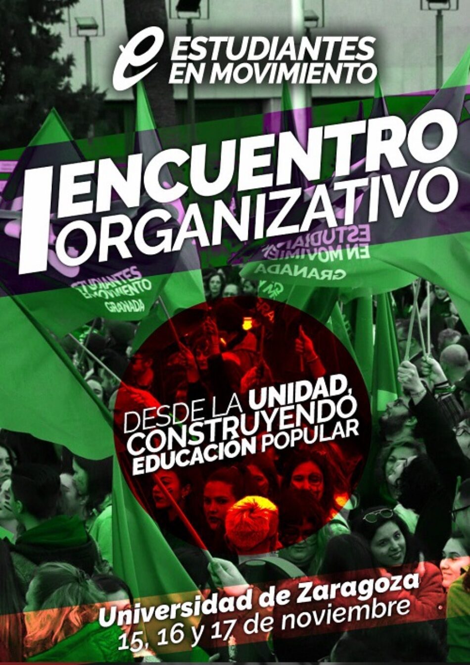 I Encuentro Organizativo estatal de Estudiantes en Movimiento en Zaragoza