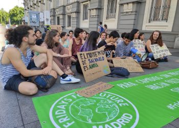 Fridays For Future regresa esta tarde a las puertas del Congreso para reclamar medidas contra la emergencia climática