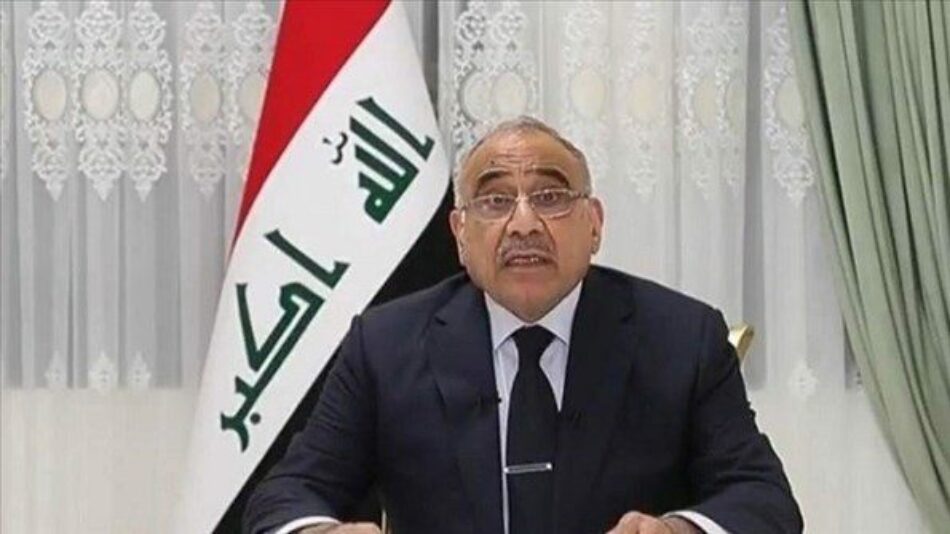 El primer ministro iraquí anuncia su dimisión