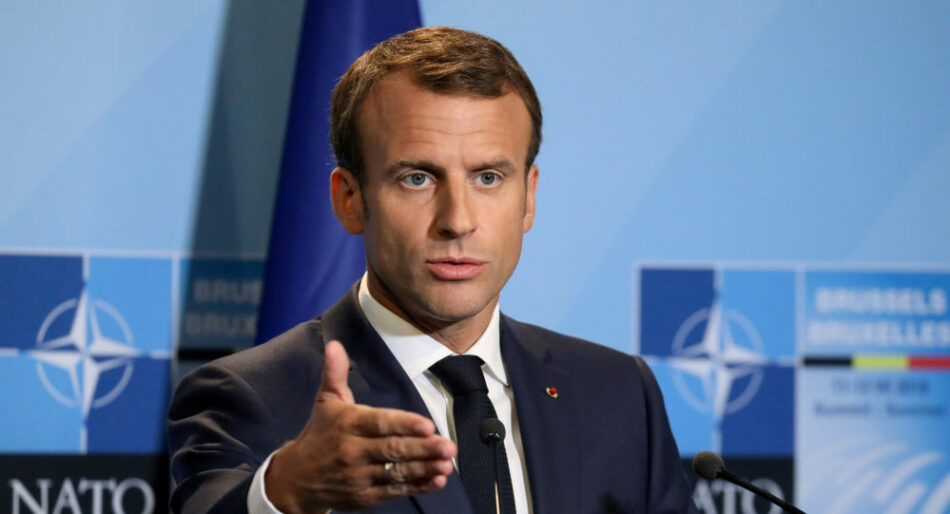 Macron: «la OTAN está sufriendo muerte cerebral»