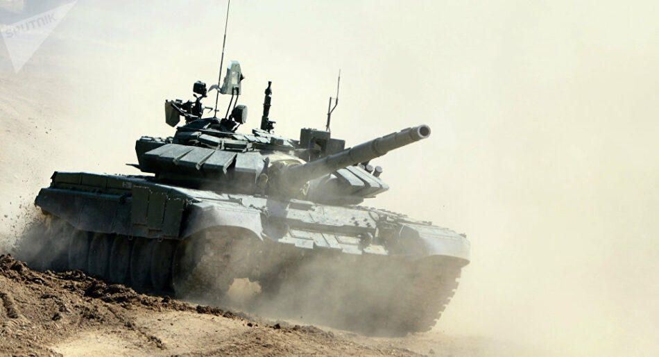 Ejército sirio despliega tanques y artillería en sus combates contra mercenarios pro-turcos