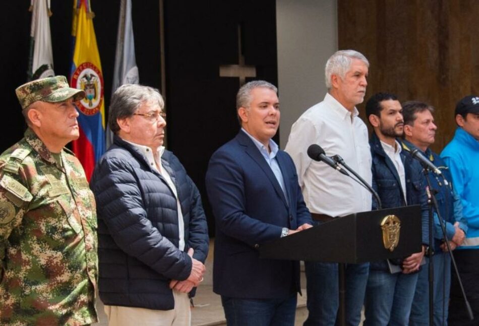 Iván Duque trata de contener las protestas en Colombia con el lanzamiento de un proceso de «conversación nacional»