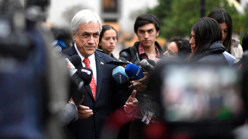Piñera eleva el tono y anuncia nuevas medidas para reprimir y criminalizar las protestas