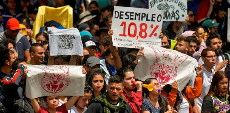 El paro nacional, la protesta social auto-convocada y el precariado movilizado