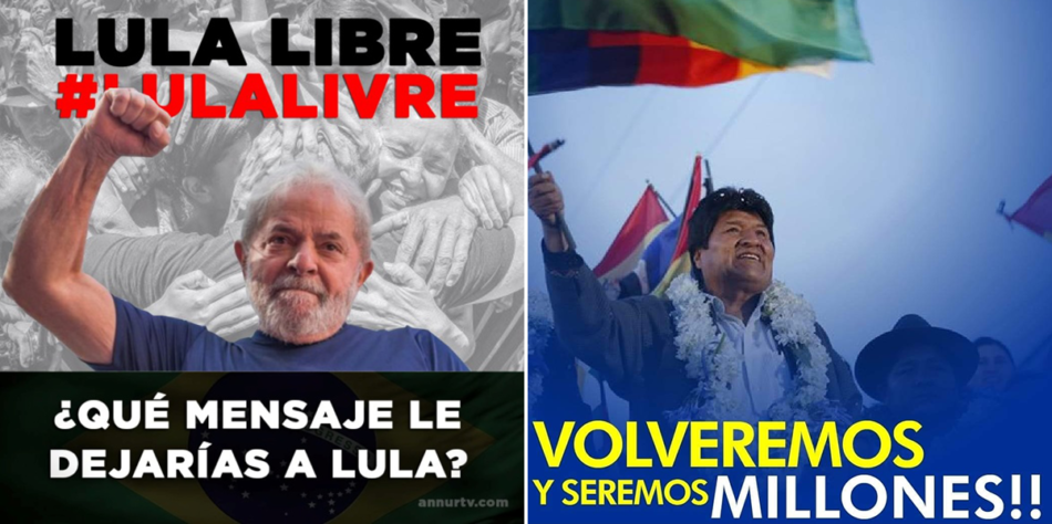 Lula y Evo: dos casos a ponderar en la confrontación continental