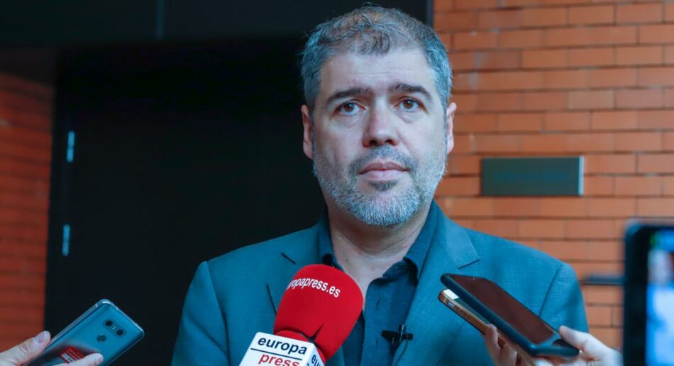 El secretario general de CCOO Unai Sordo anima al voto progresista en las elecciones generales