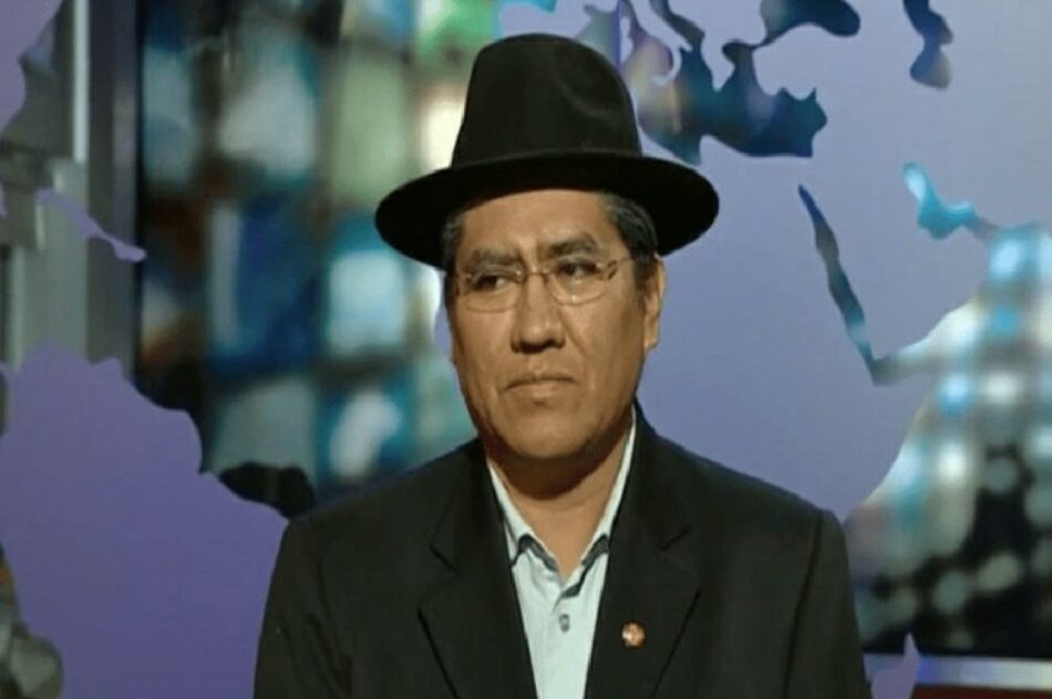 Excanciller boliviano denuncia persecución contra líderes sociales