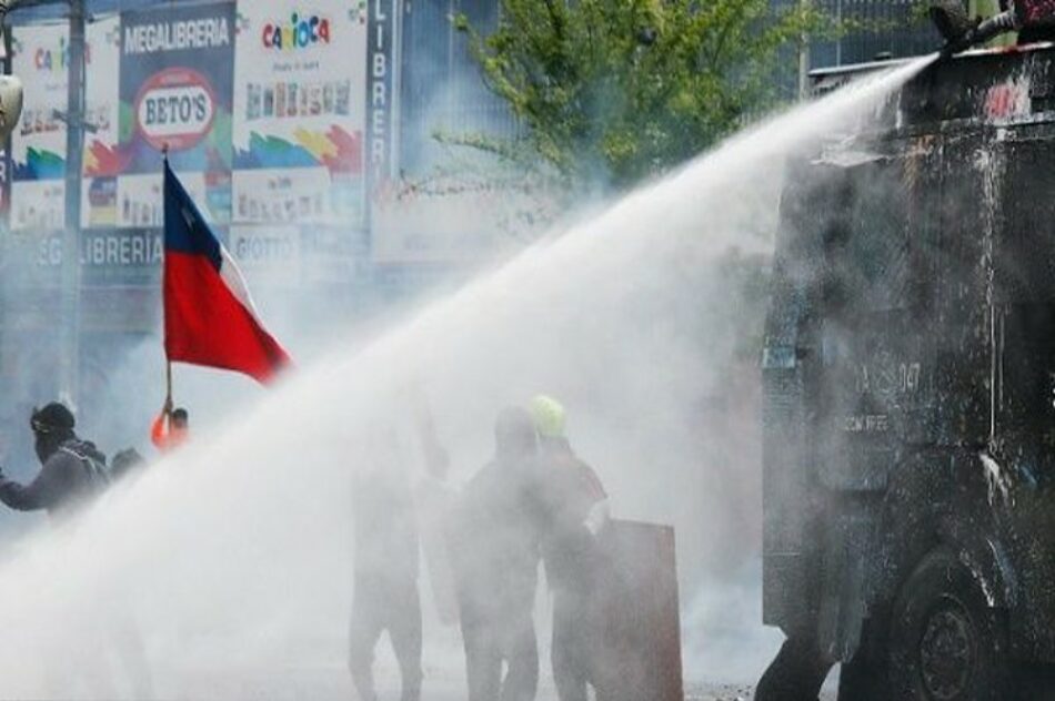 Polémica en Chile por uso de sustancias tóxicas por carabineros