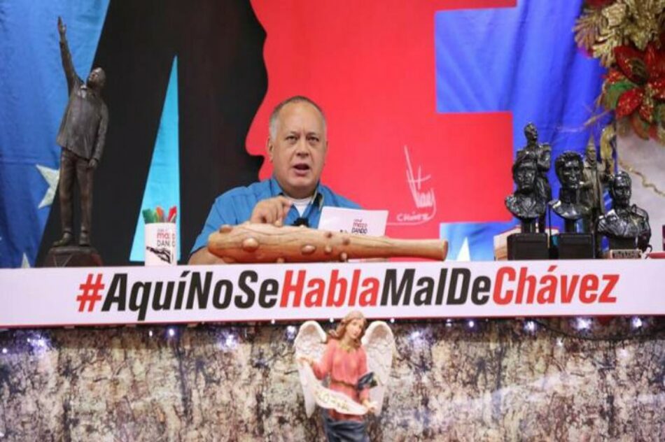 Cabello condena acciones de extrema derecha en Venezuela