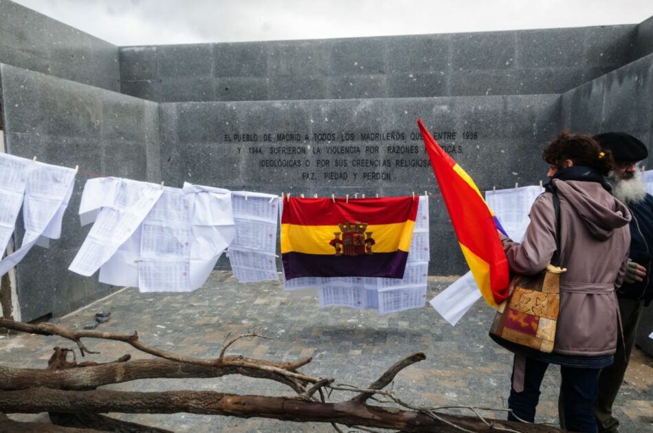 Manifiesto contra el desmantelamiento del Monumento Memorial