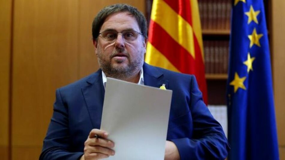 La Abogacía del Estado, a favor de que Junqueras pueda acudir a los plenos del Parlamento Europeo