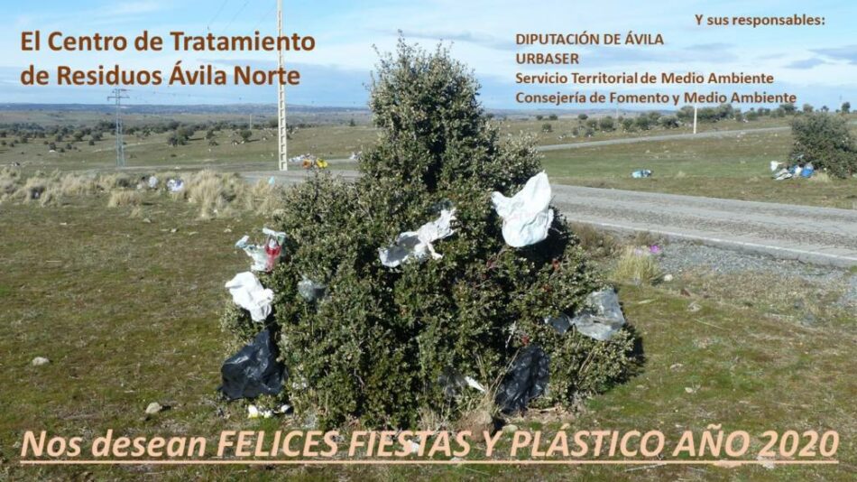 Ecologistas en Acción presenta una felicitación navideña para denunciar la contaminación por plásticos