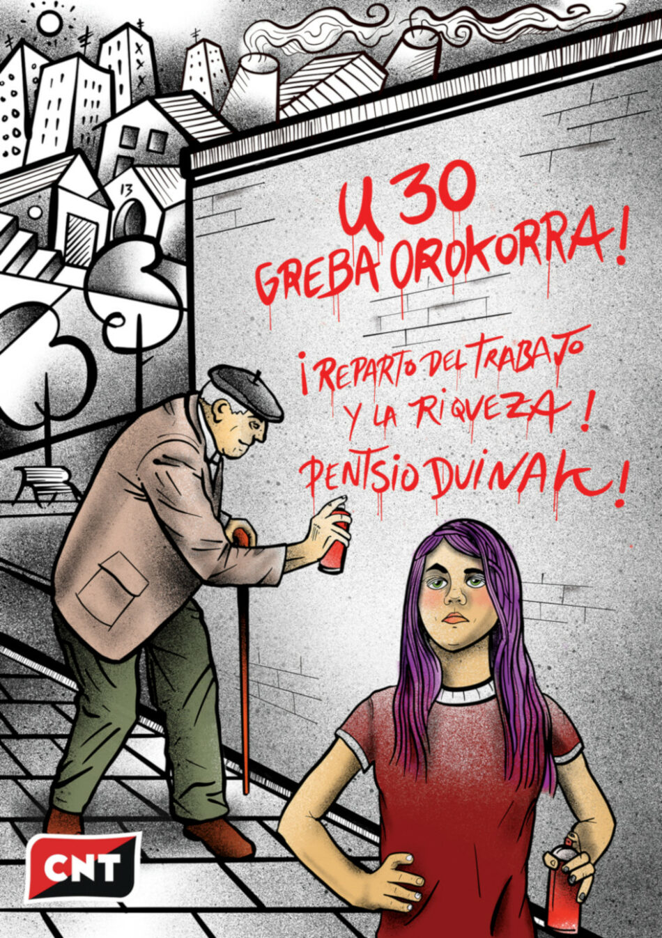 30 de enero. Huelga General en Euskal Herria