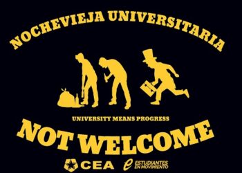 El Colectivo Estudiantil Alternativo carga contra la Nochevieja Universitaria
