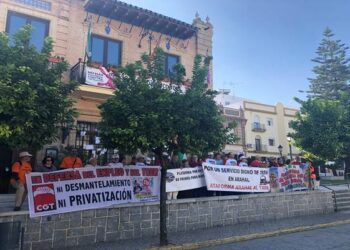 Llega a Sevilla la Marcha en defensa del Tren Rural andaluz, tras las etapas realizadas desde el pasado 12 de octubre
