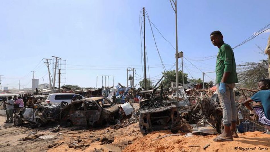 Se eleva a 76 el número de muertos tras atentado en Somalia