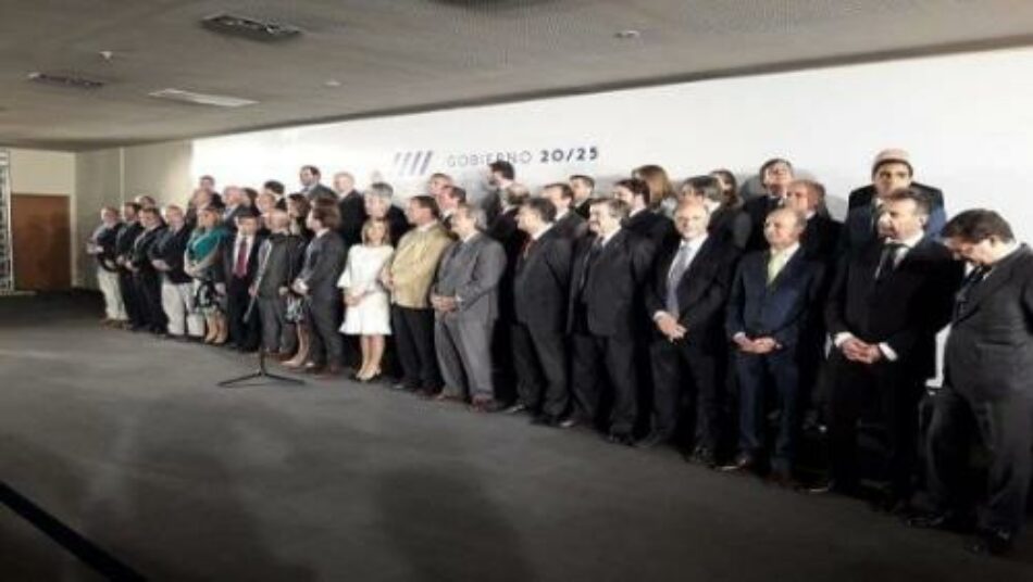 La internacional capitalista en el gabinete de la Coalición Multicolor de Lacalle