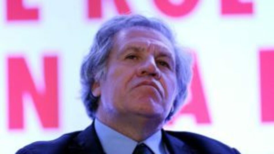 ¿Los últimos días de Luis Almagro en la OEA?