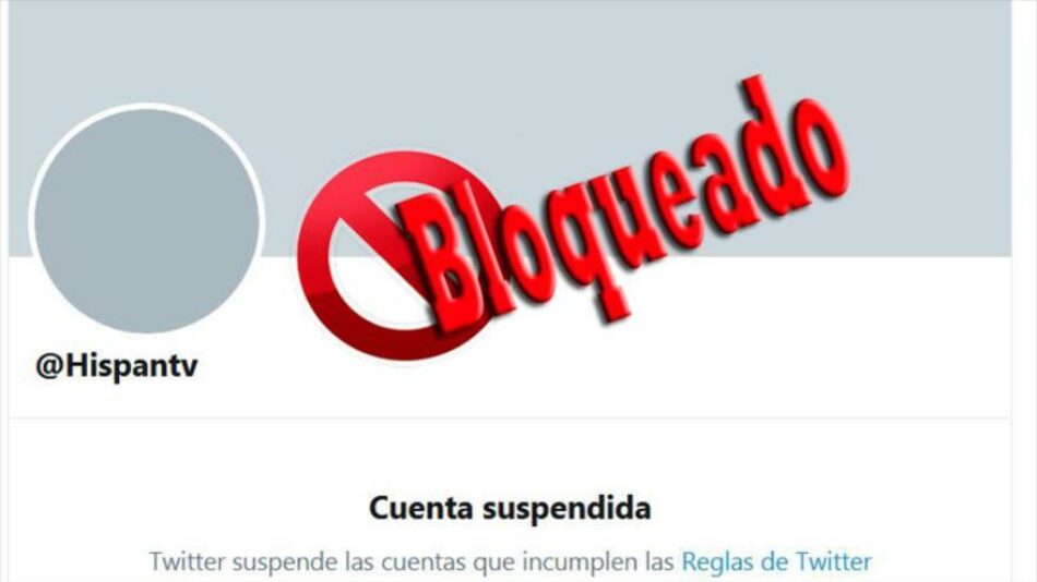 Twitter suspende la cuenta de la cadena HispanTV