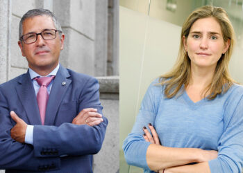 Hugo Morán y Sara Aagesen, secretarios de Estado de Medio Ambiente y de Energía respectivamente