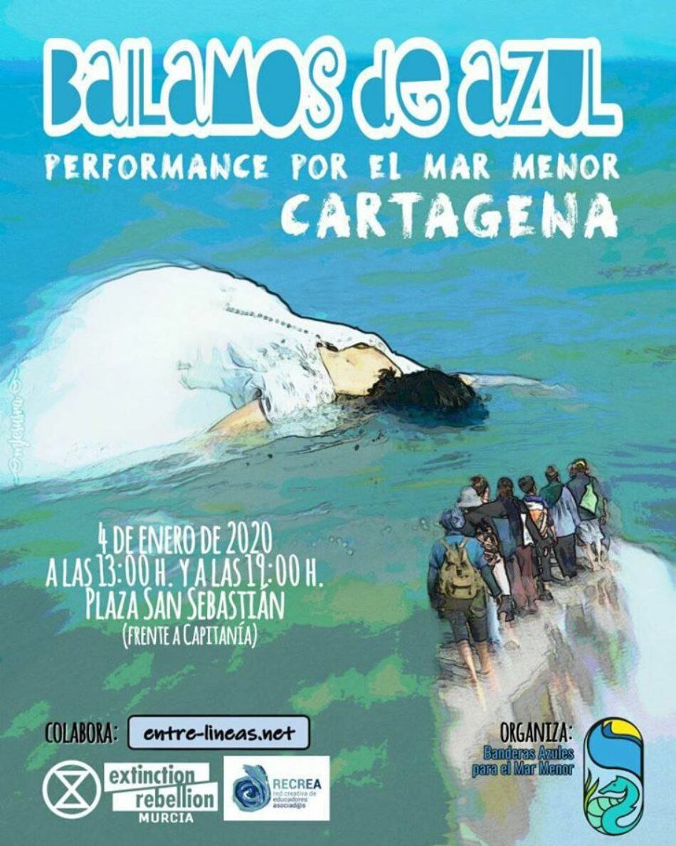 Concentración en Cartagena por el cese de vertidos al mar Menor: 4 de enero