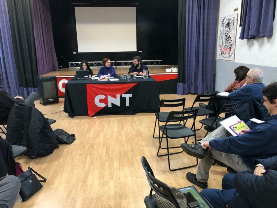 La Regional Centro de CNT celebra sus conferencias sobre Pensiones y Sanidad