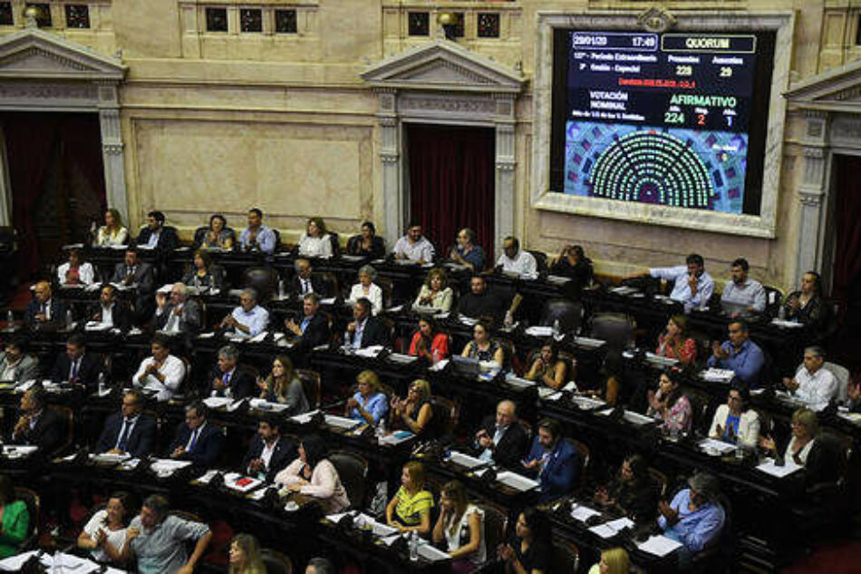 Argentina. Alberto Fernández celebró la media sanción a la ley para renegociar la deuda externa