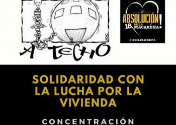 APDHA Sevilla exige la absolución para quienes demandaron el derecho a la vivienda en el pleno del ayuntamiento de Sevilla hace dos años