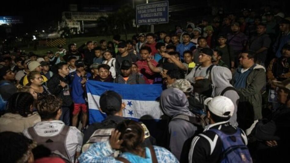 Guatemala. Reprimen Caravana Hondureña de Migrantes