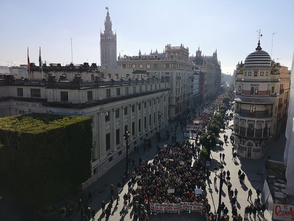 Adelante Sevilla exige desde la movilización de la Marea Blanca la dotación sanitaria necesaria en los barrios a la Junta y el Ayuntamiento