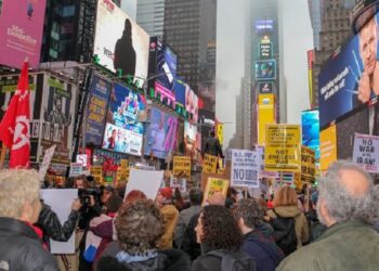 Movilizaciones en 70 ciudades estadounidenses contra la guerra