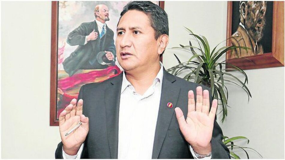 Perú. Elecciones 2020. Vladimir Cerrón: «Nuestra generación tiene que ser anti Trump por dignidad internacionalista»