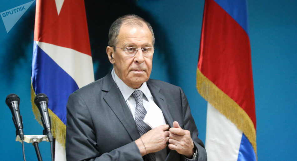 Lavrov: EEUU con sus sanciones ejerce presión contra los países que mantienen su independencia