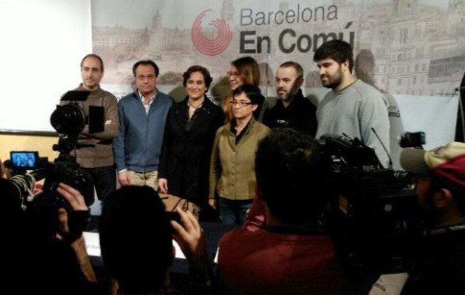 Barcelona En Comú participa a la cimera confederal a Madrid