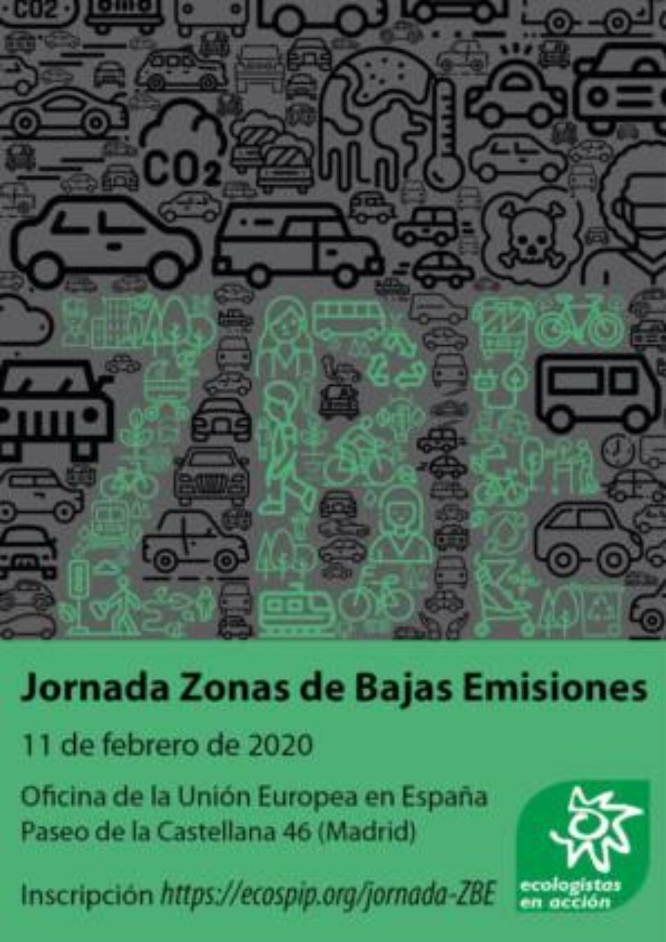 Ecologistas en Acción convoca una «Jornada sobre Zona de Bajas Emisiones»