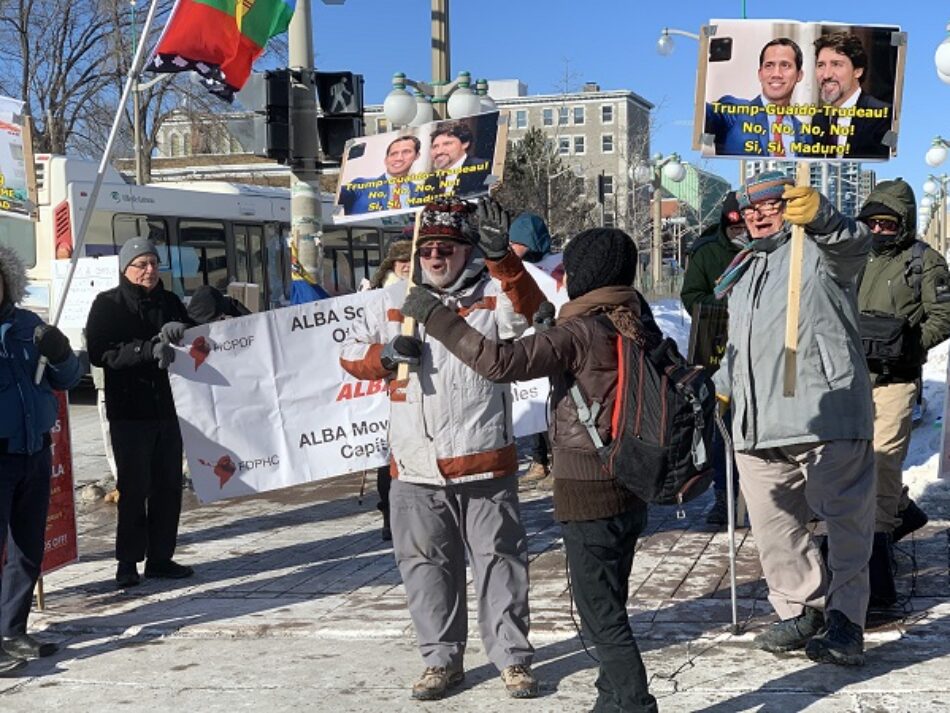 Guaidó dejado afuera, en el frío, durante la reunión del Grupo de Lima en Gatineau