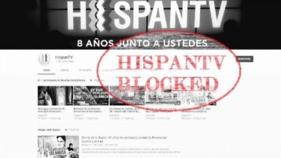 Google bloquea de nuevo acceso a Youtube de HispanTV