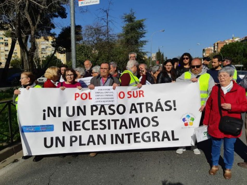 «Apoyamos la manifestación convocada por la plataforma ciudadana del Polígono Sur convocada por el Día Internacional de la Justicia Social»