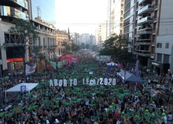 «Pañuelazo» frente al Congreso de Argentina: el aborto sera ley en 2020