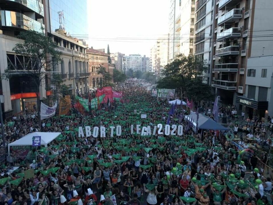«Pañuelazo» frente al Congreso de Argentina: el aborto sera ley en 2020